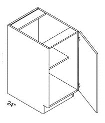 Full Height Single Door Base Cabinet