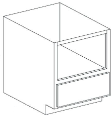 Microwave Base Cabinet