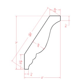 Crown Moulding - Decorative Crown Moulding