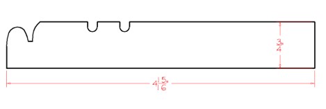 Mouldings - Furniture Base Moulding