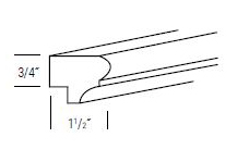 Light Rail Molding-Lrm8-T