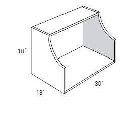 Wall Microwave Shelf