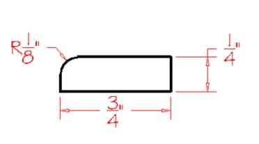 Mouldings - Scribe Moulding