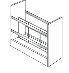 Base Tray Divider Pull Out