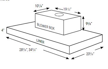 V Liner With Blower